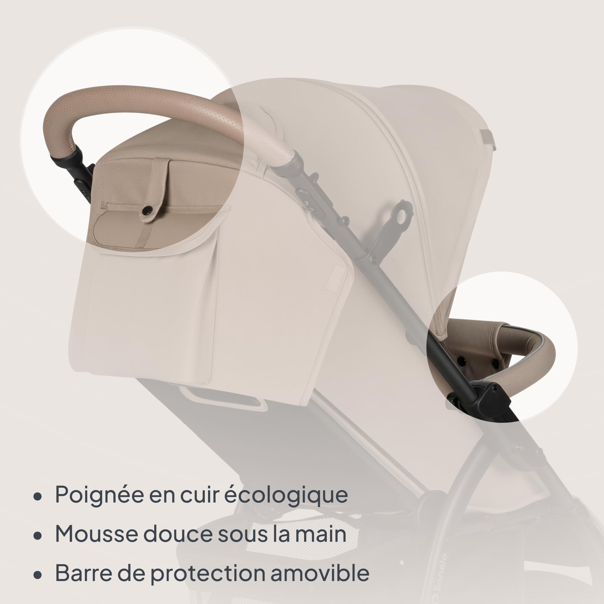 lionelo-annet-plus-poussette-b-b-beige-22-kg-auvent-xxl image 6
