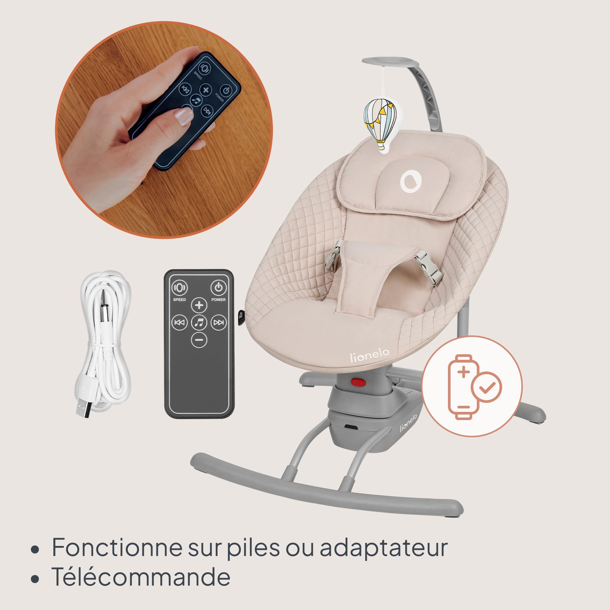 lionelo-rio-transat-balancelle-b-b-3-vitesses-usb image 7