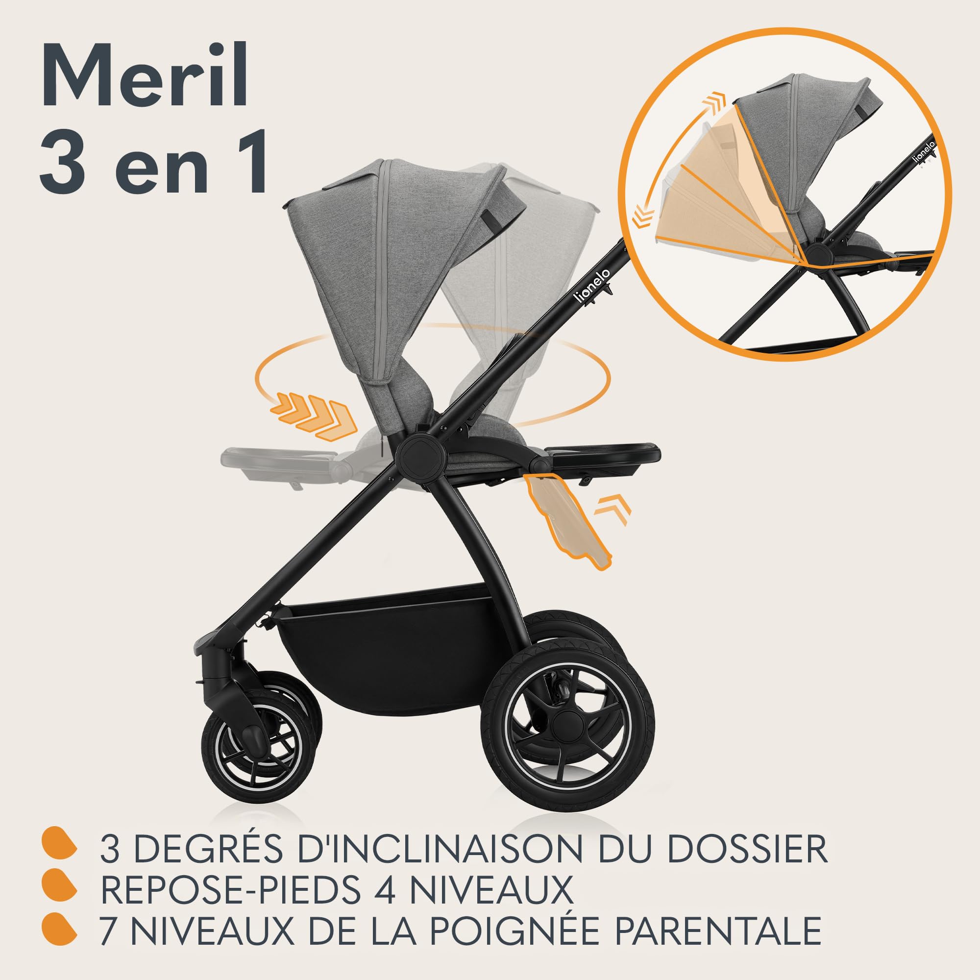 lionelo-meril-3-en-1-poussette-b-b-gris-tout-terrain image 4