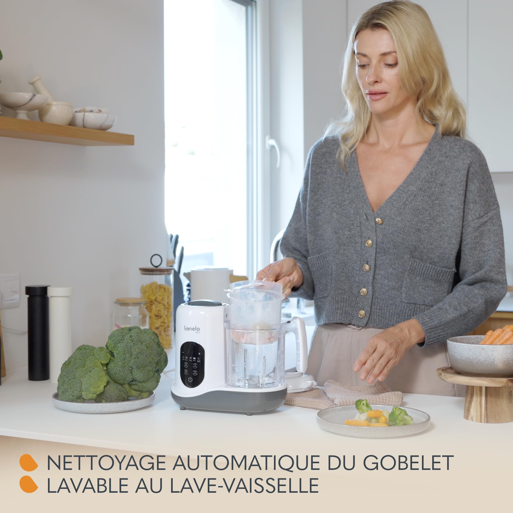 lionelo-babymenu-robot-cuiseur-mixeur-b-b-8-en-1 image 6