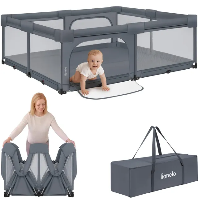 lionelo-florence-xl-easy-fold-parc-b-b-180x200-filet-respirant image 1