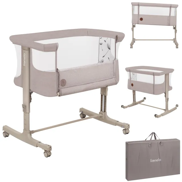 lionelo-aurora-3en1-lit-cododo-b-b-beige-caf-r-glable image 1