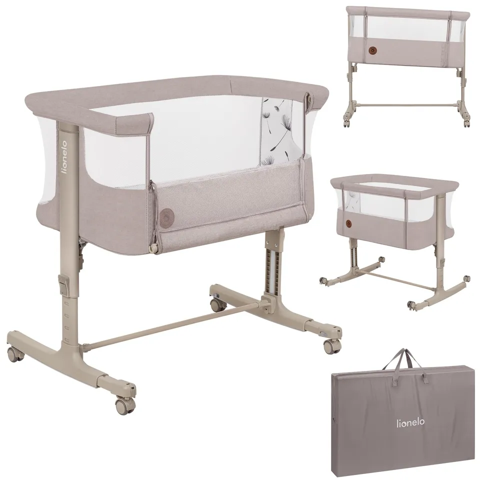 lionelo-aurora-3en1-lit-cododo-b-b-beige-caf-r-glable image 1