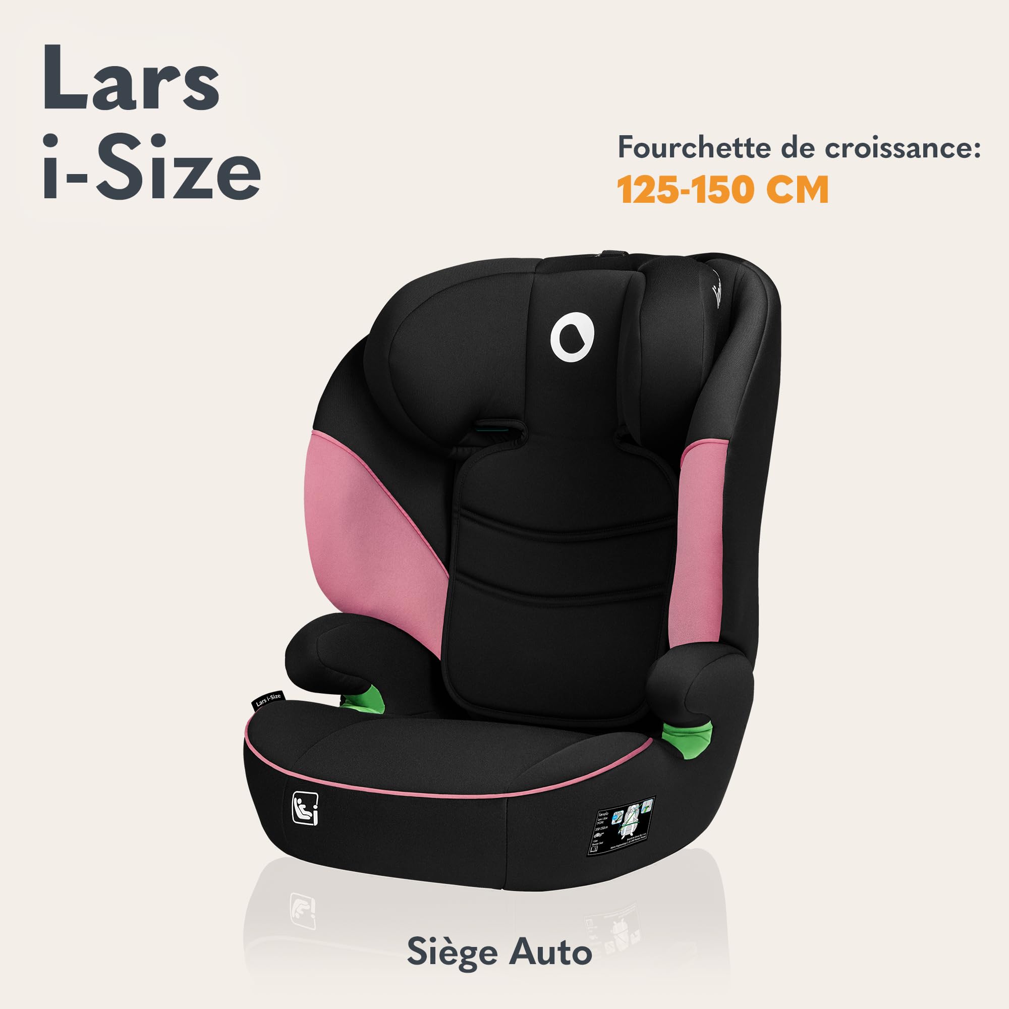 lionelo-lars-i-size-si-ge-auto-rose-100-150-cm-15-36-kg image 2