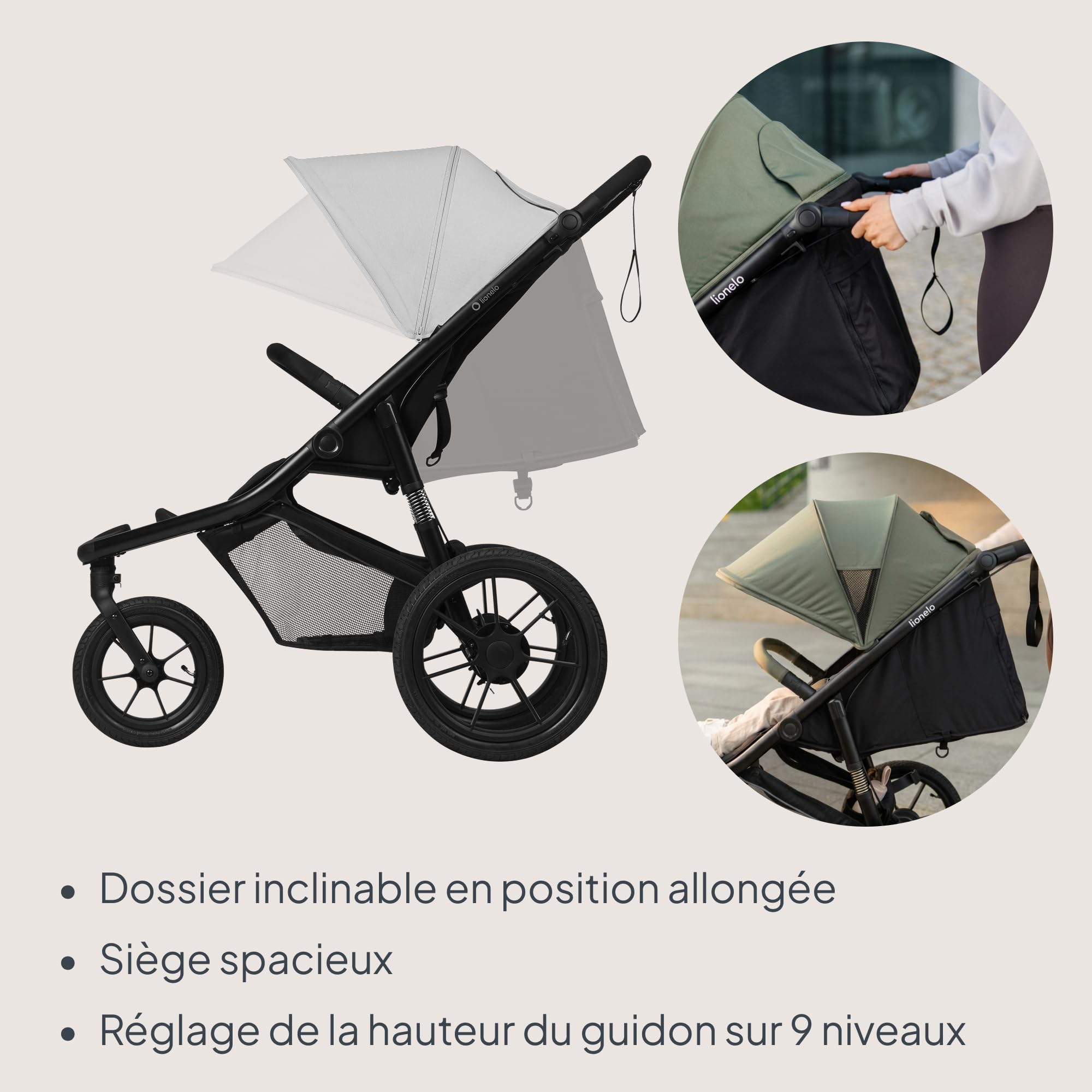 lionelo-azura-poussette-jogging-3-roues-22-kg-grey image 8