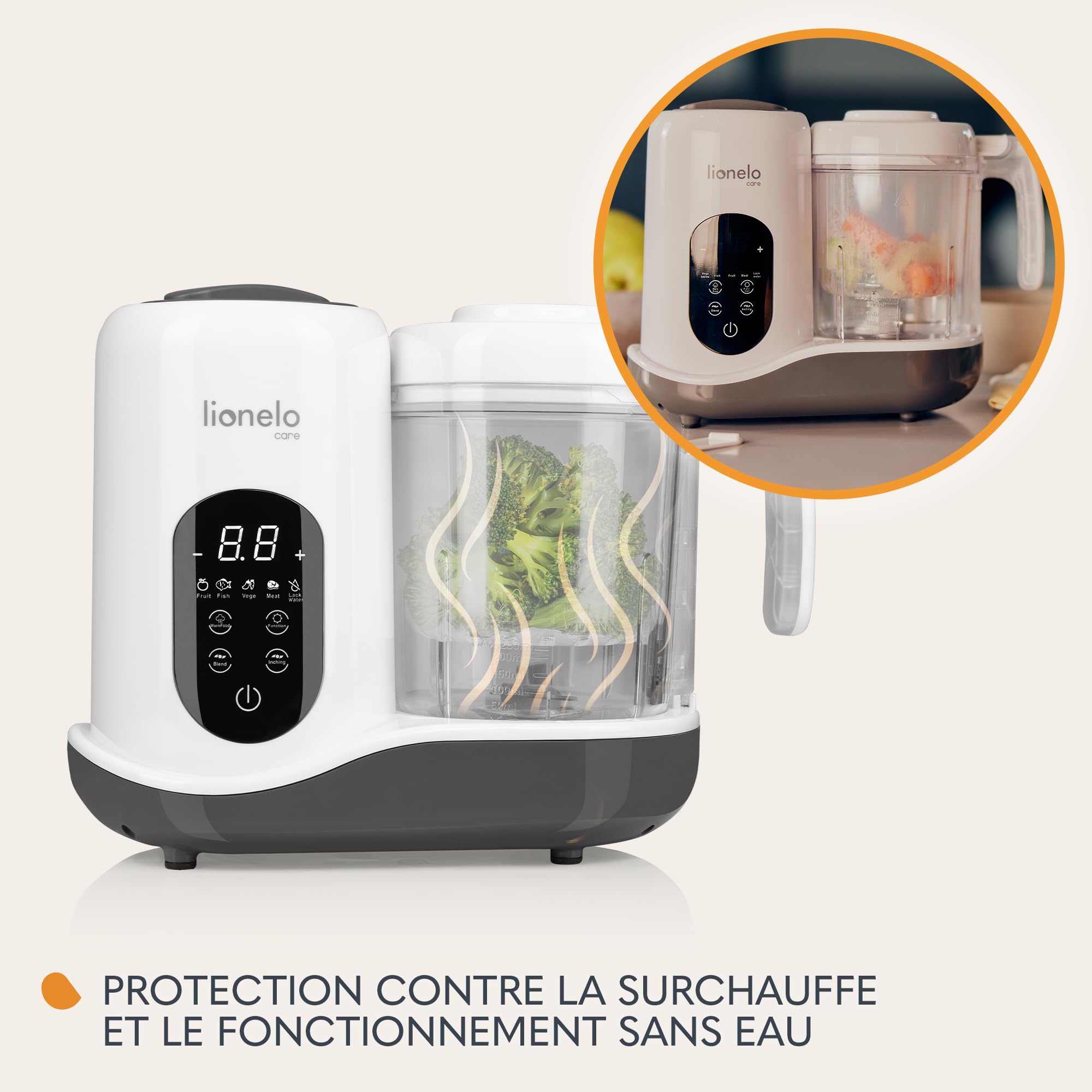 lionelo-babymenu-robot-cuiseur-mixeur-b-b-8-en-1 image 5