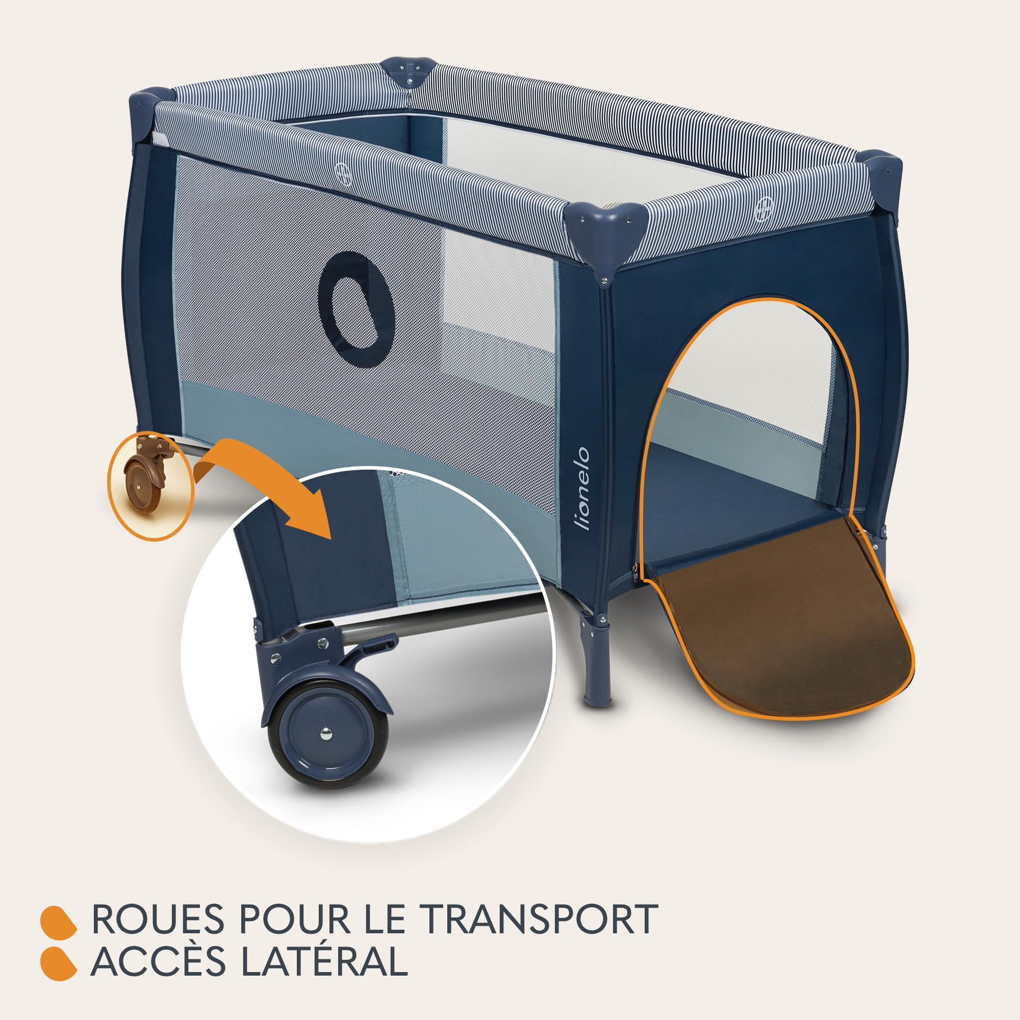lionelo-sven-plus-lit-b-b-2-en-1-bleu-marine-0-3-ans image 5